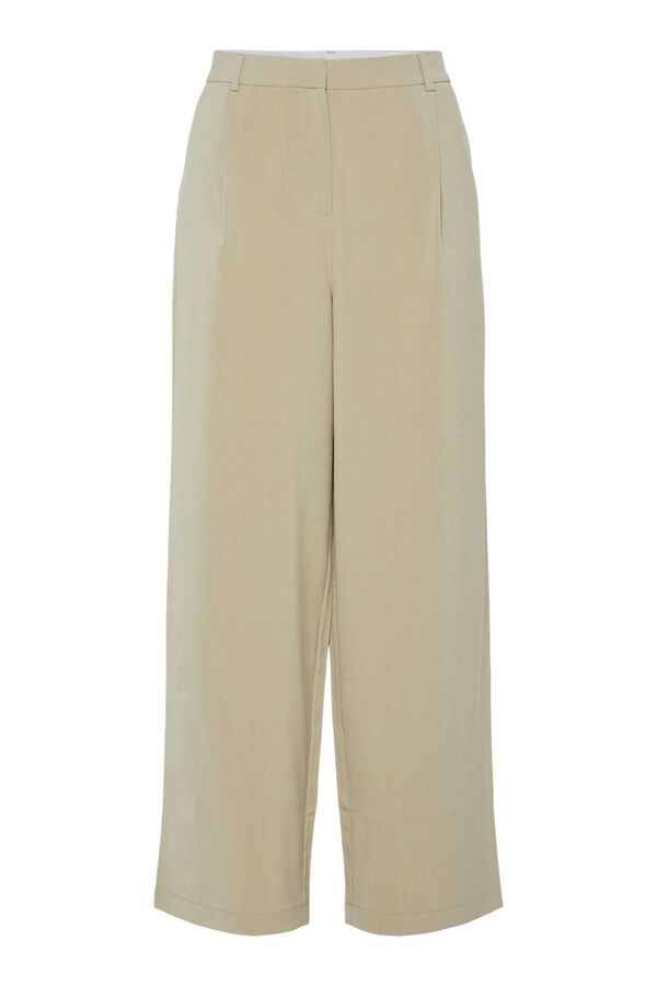 Pieces Pantal&oacute;n baggy gris