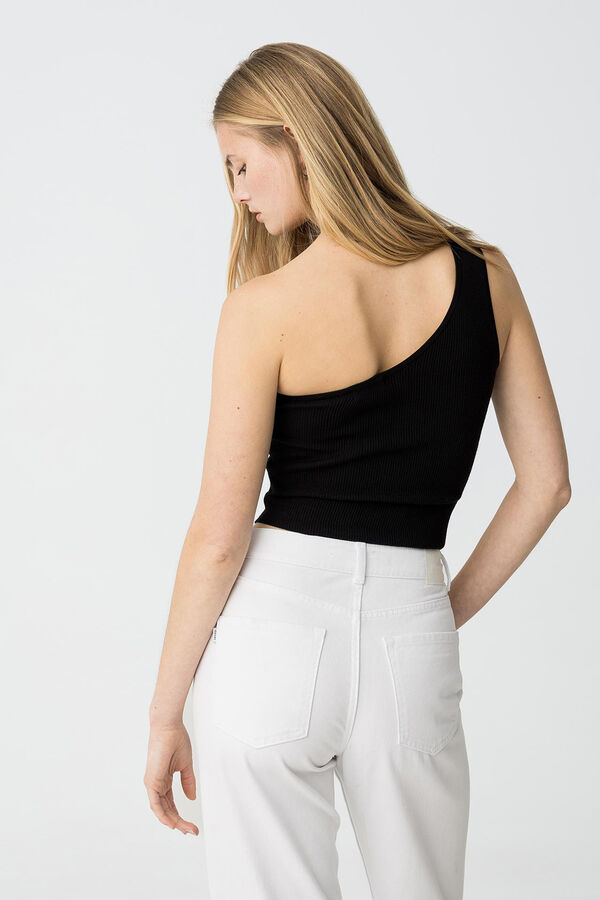 Tiffosi Camiseta assim&eacute;trica preto