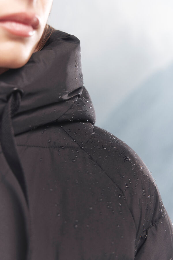 Springfield Chaqueta acolchada repelente al agua Sorona Aura negro