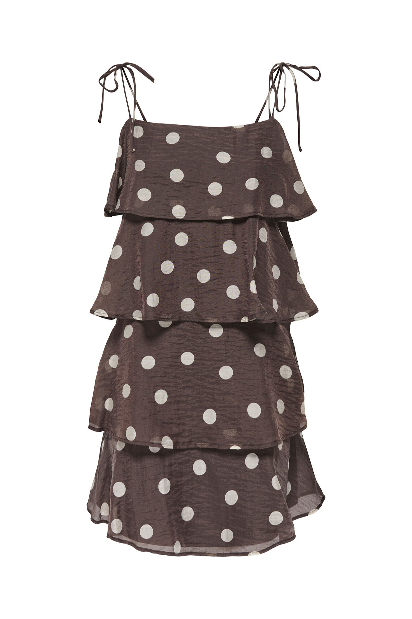 JDY Vestido corto volantes