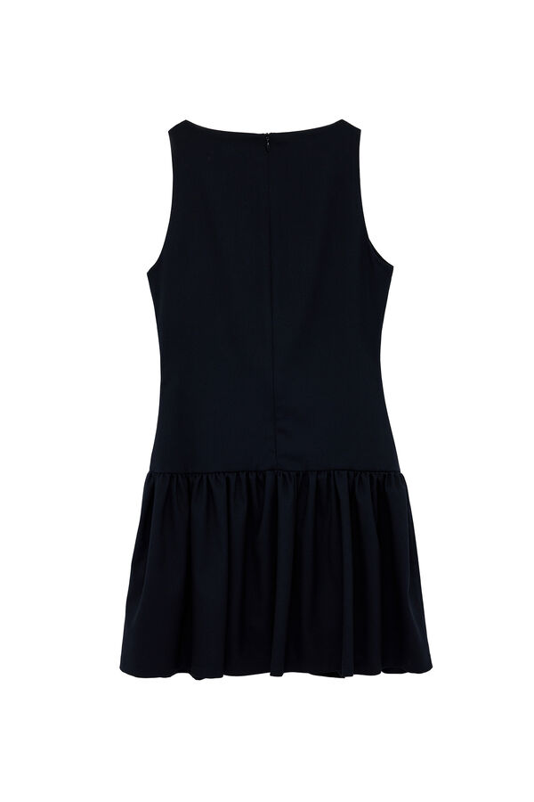 Koton Minivestido com folhos azul