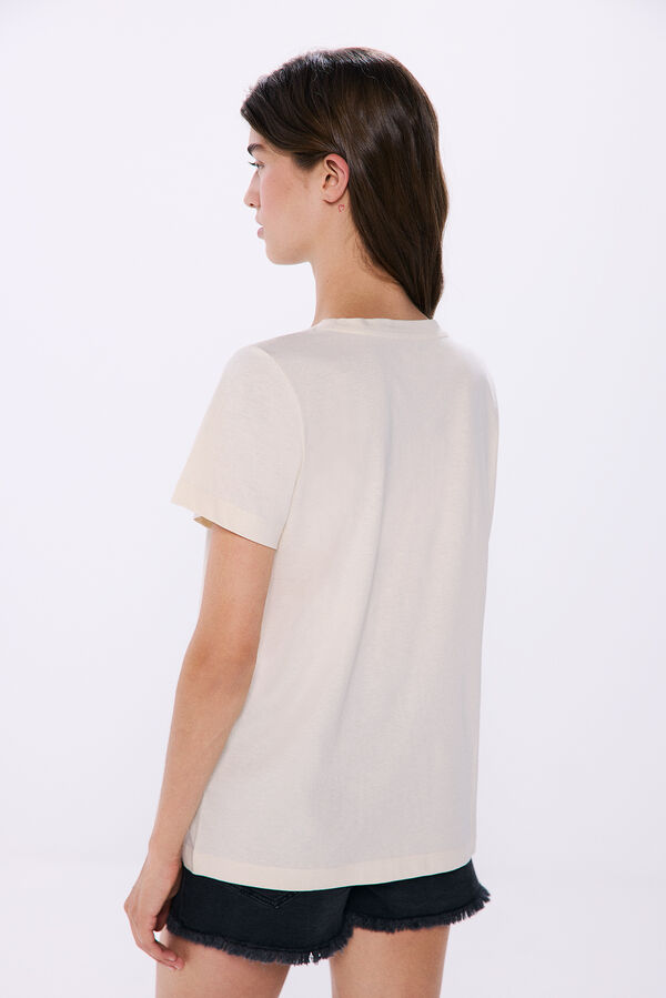 Springfield T-shirt "Love is the answer" castanho