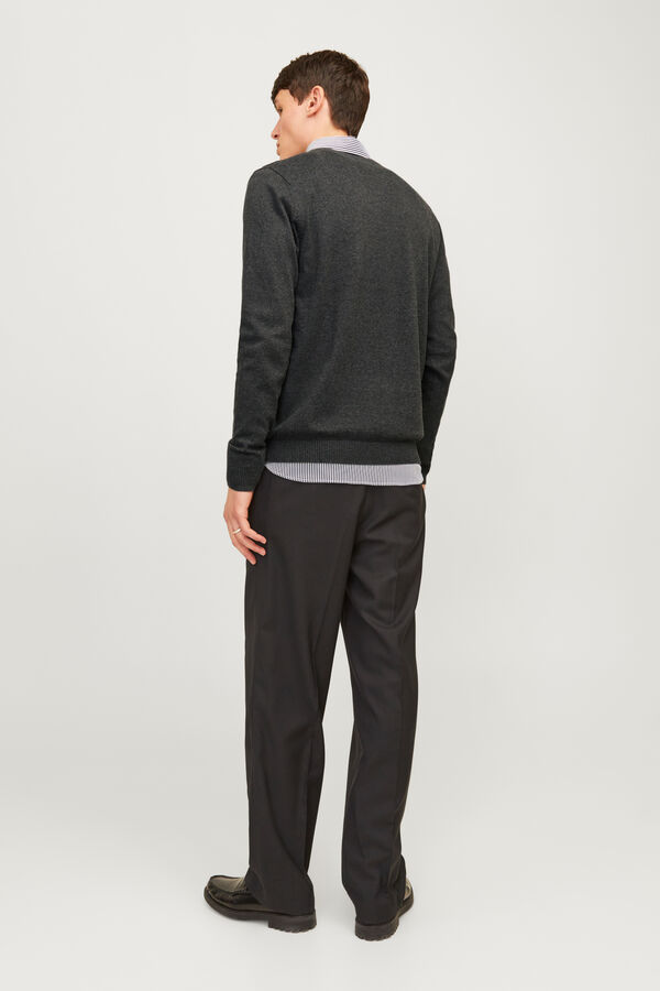 Jack & Jones Jersey regular fit gris