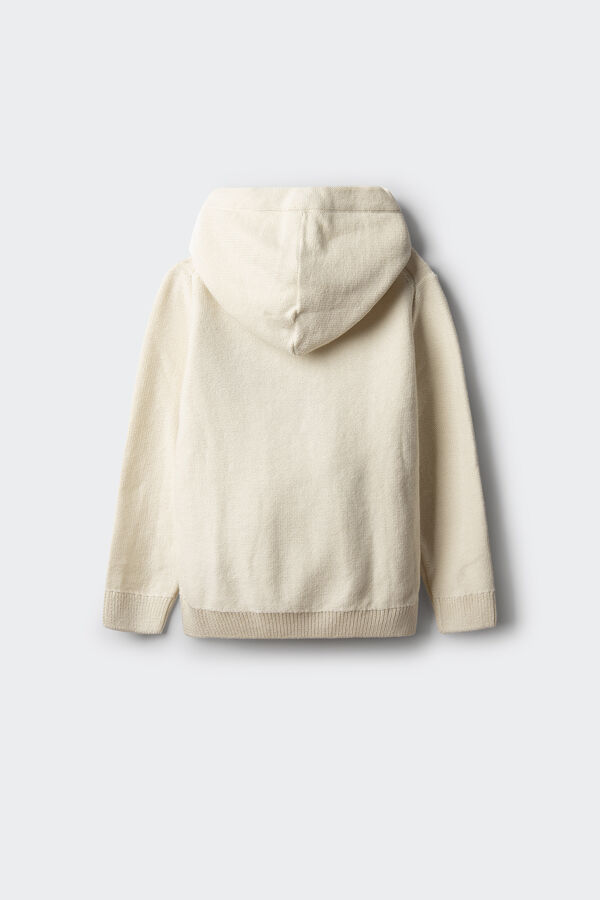 Springfield Kids Jersey rizo ni&ntilde;o blanco