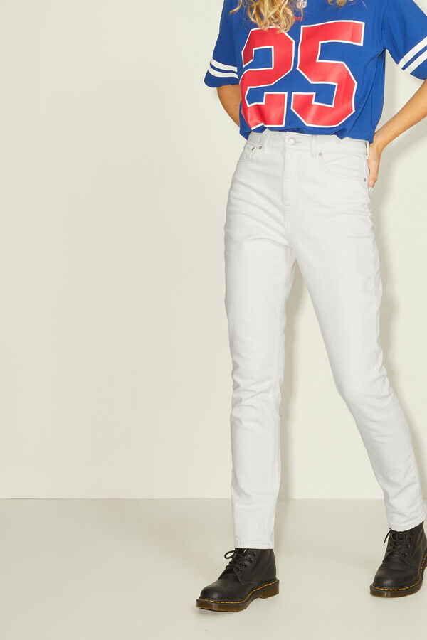 Jack & Jones Jeans slim brancas branco