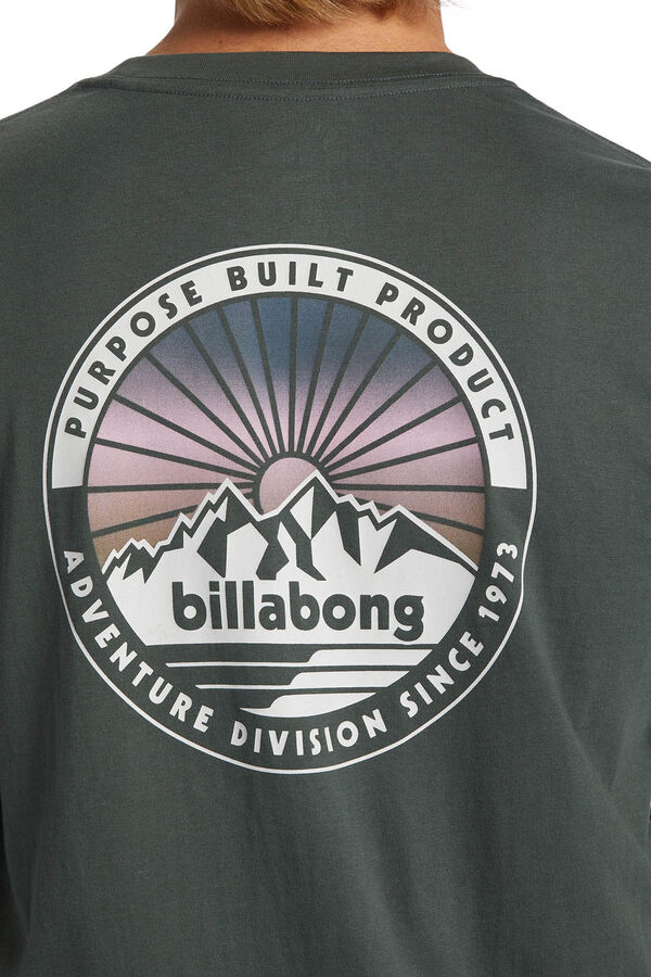 Billabong Camiseta de manga larga para Hombre negro
