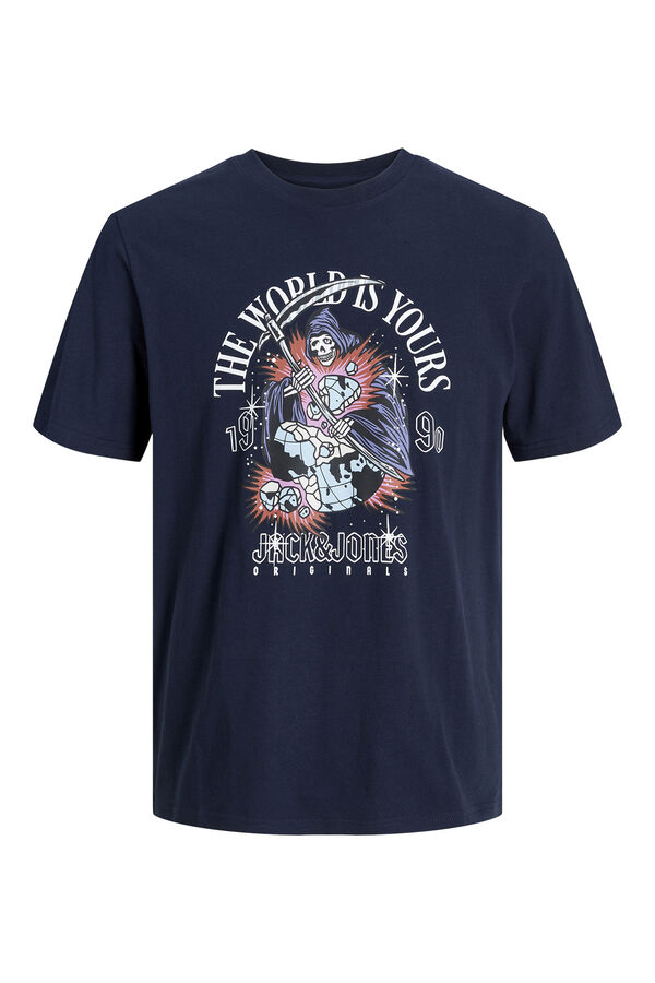 Jack & Jones Camiseta fit estándar gris