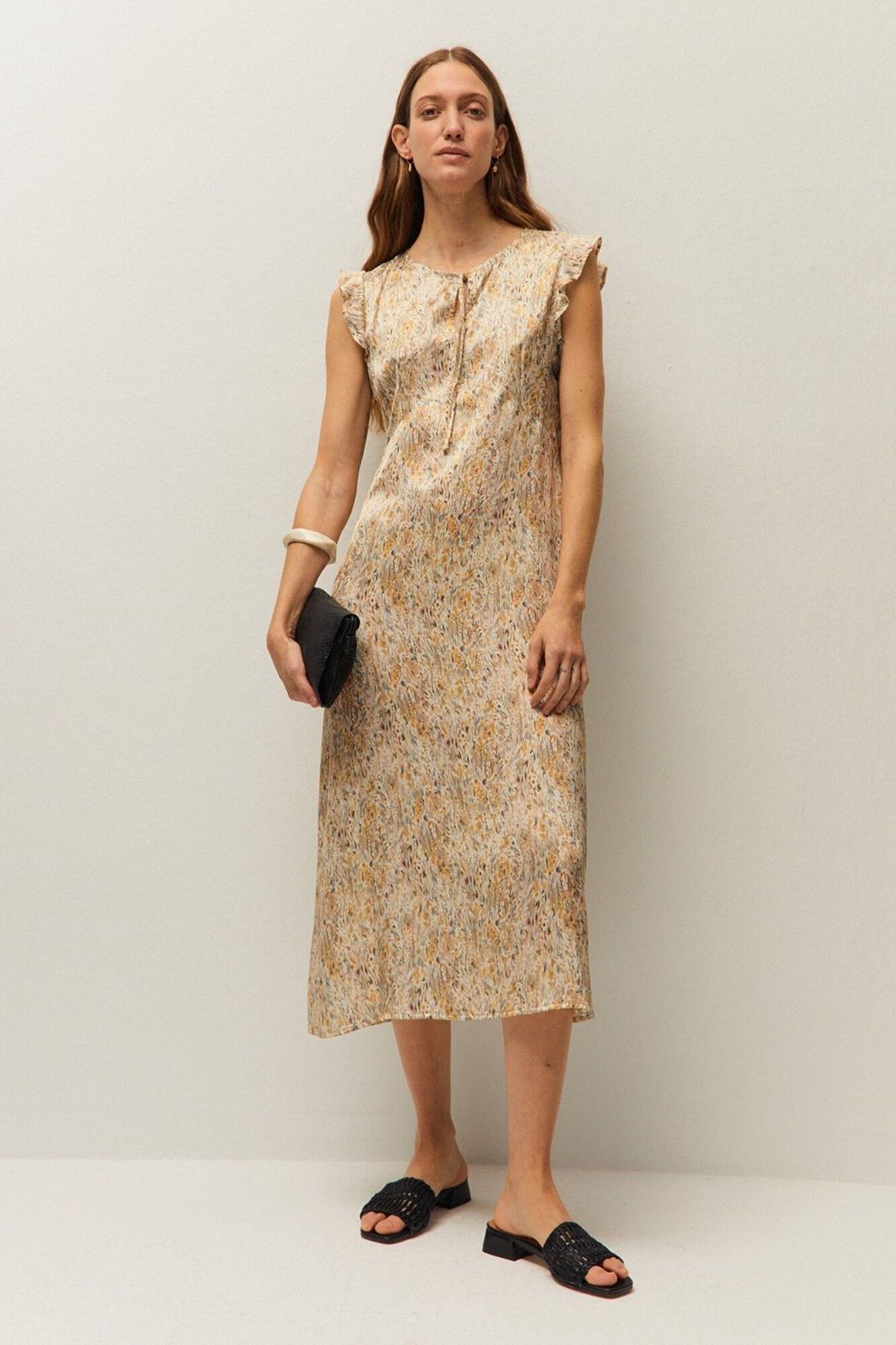 Systemaction Vestido comprido estampado