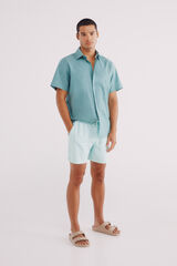 Springfield Ba&ntilde;ador estampado verde