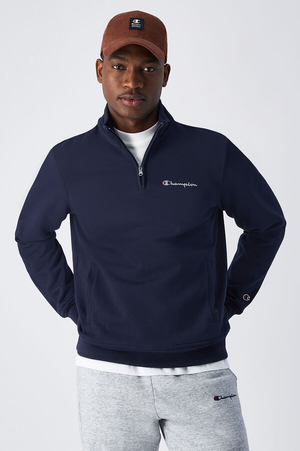 Champion fecho-&eacute;clair com meia Sweatshirt azul
