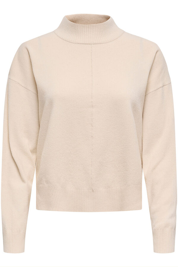 JDY Camisola de gola branco