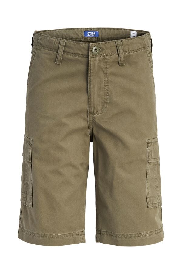 Jack & Jones Junior Bermuda cargo militar verde
