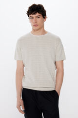 Springfield Camisola manga curta cinzento