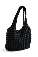 Pieces Bolsa de compras com estrutura preto