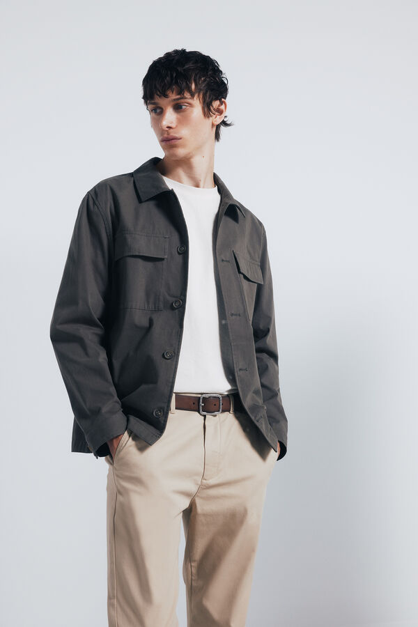 Springfield Cal&ccedil;as chino slim fit bege