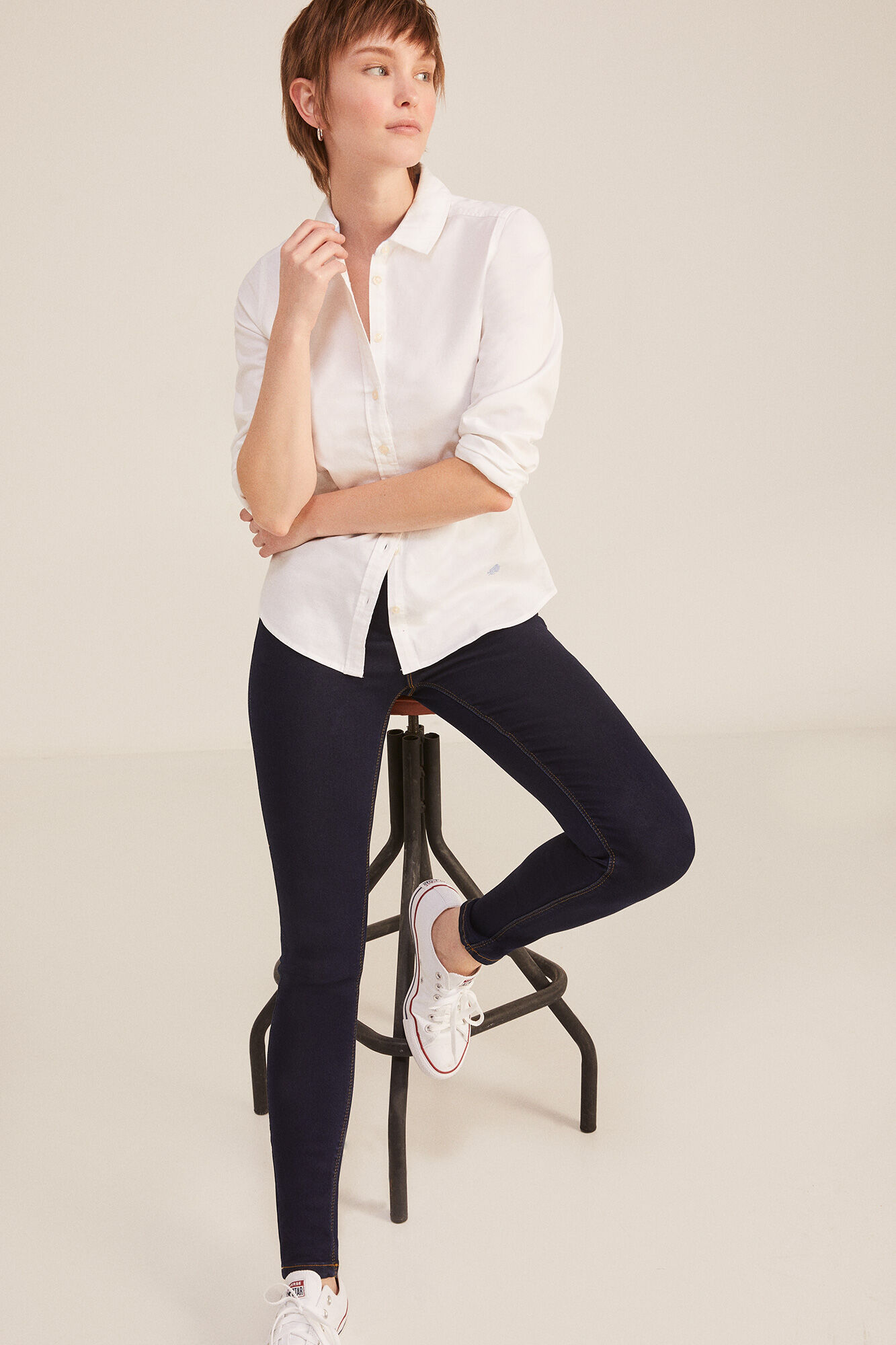 Springfield Jeans Jegging Lavagem Sustent&aacute;vel