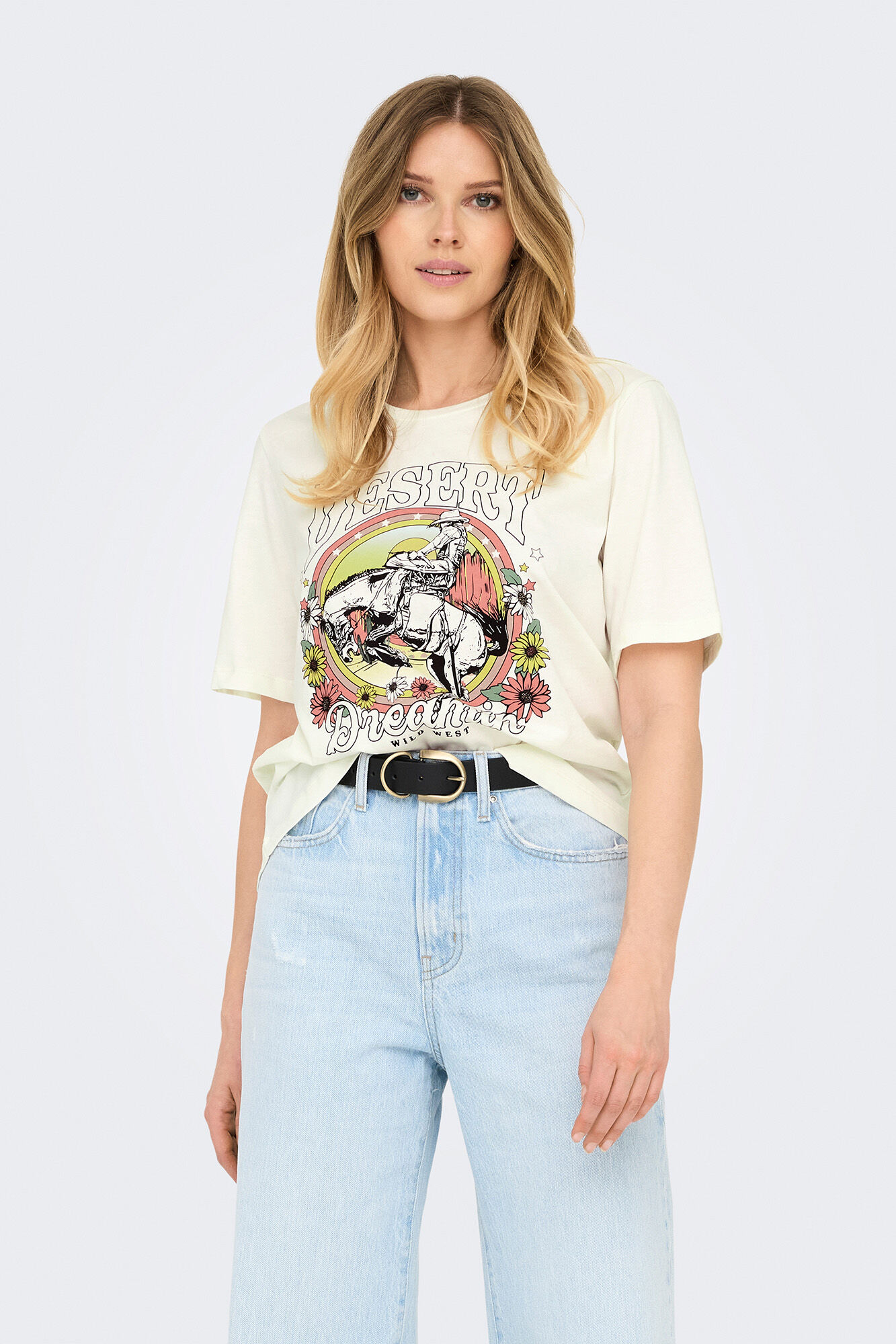 Only Camiseta manga corta regular fit