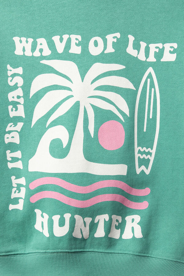 Springfield Kids Moletom Palmeiras Menino verde