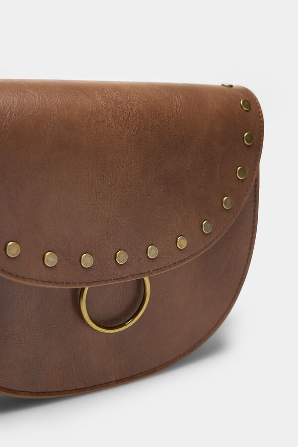 Springfield Bolso bandolera tachas estampado