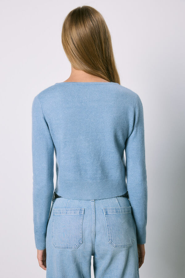 High Spirits Cardigan Harper's azul