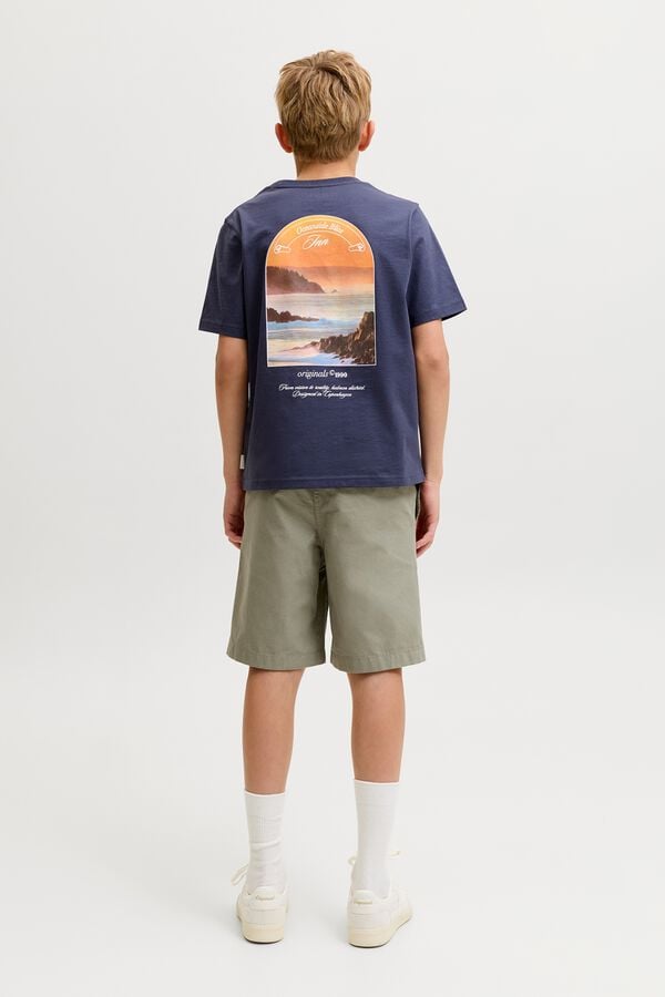 Jack & Jones Junior Bermuda jogger gris