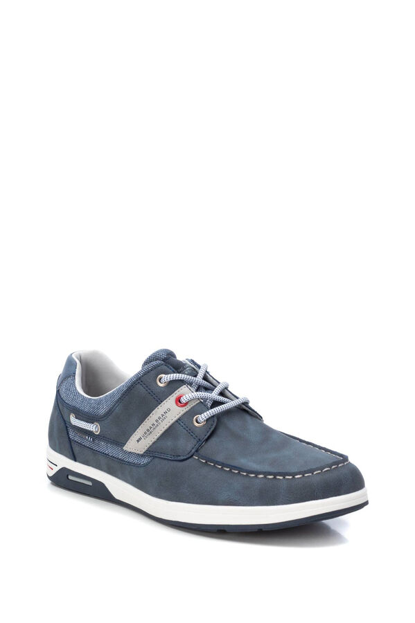 XTI Sapatos de barco para homem azul