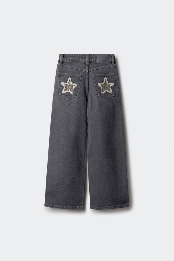 Springfield Kids Denim Estrella ni&ntilde;a gris