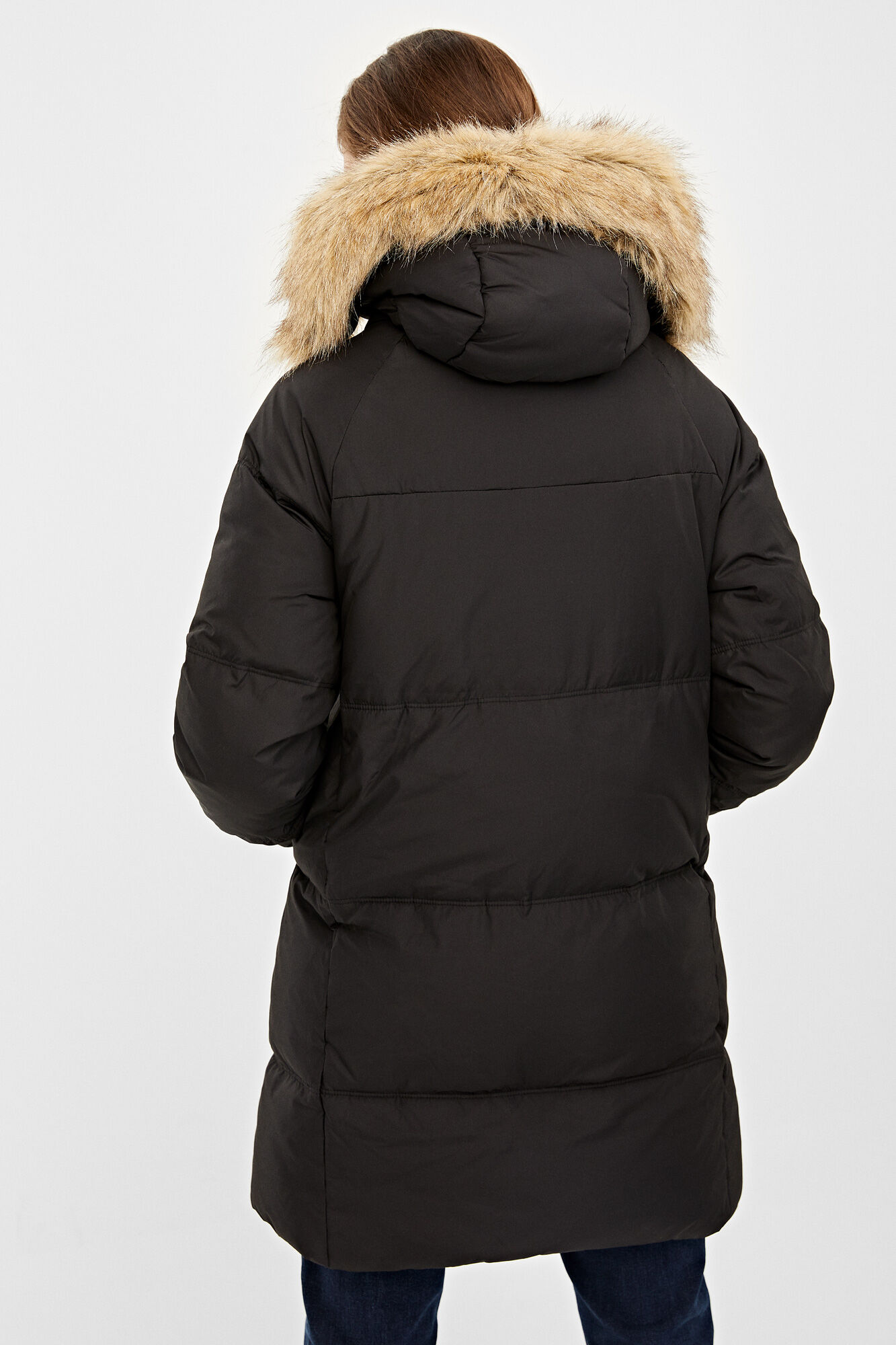 Plumifero capucha pelo Clearance