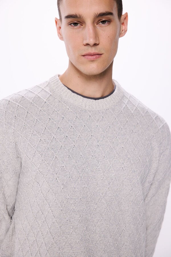 Springfield Jersey estructura rombo gris