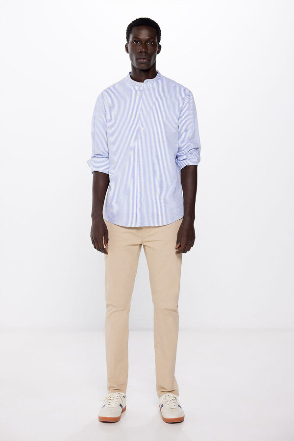 Springfield Camisa polo mao riscas azul