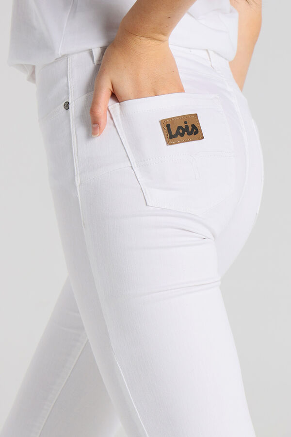 Lois Cal&ccedil;a Jeans Flare Fit Push Up bege