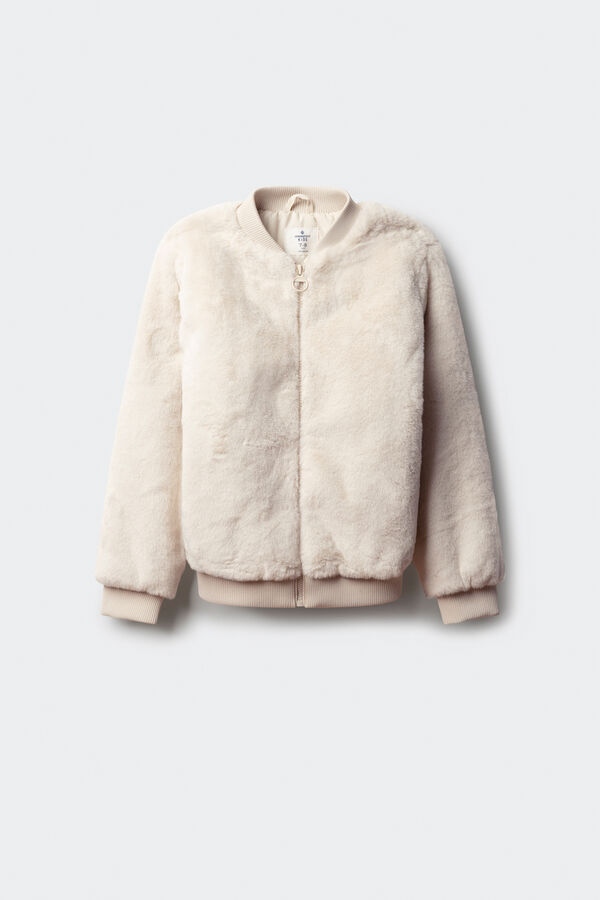 Springfield Kids Bomber de cabelo de menina bege