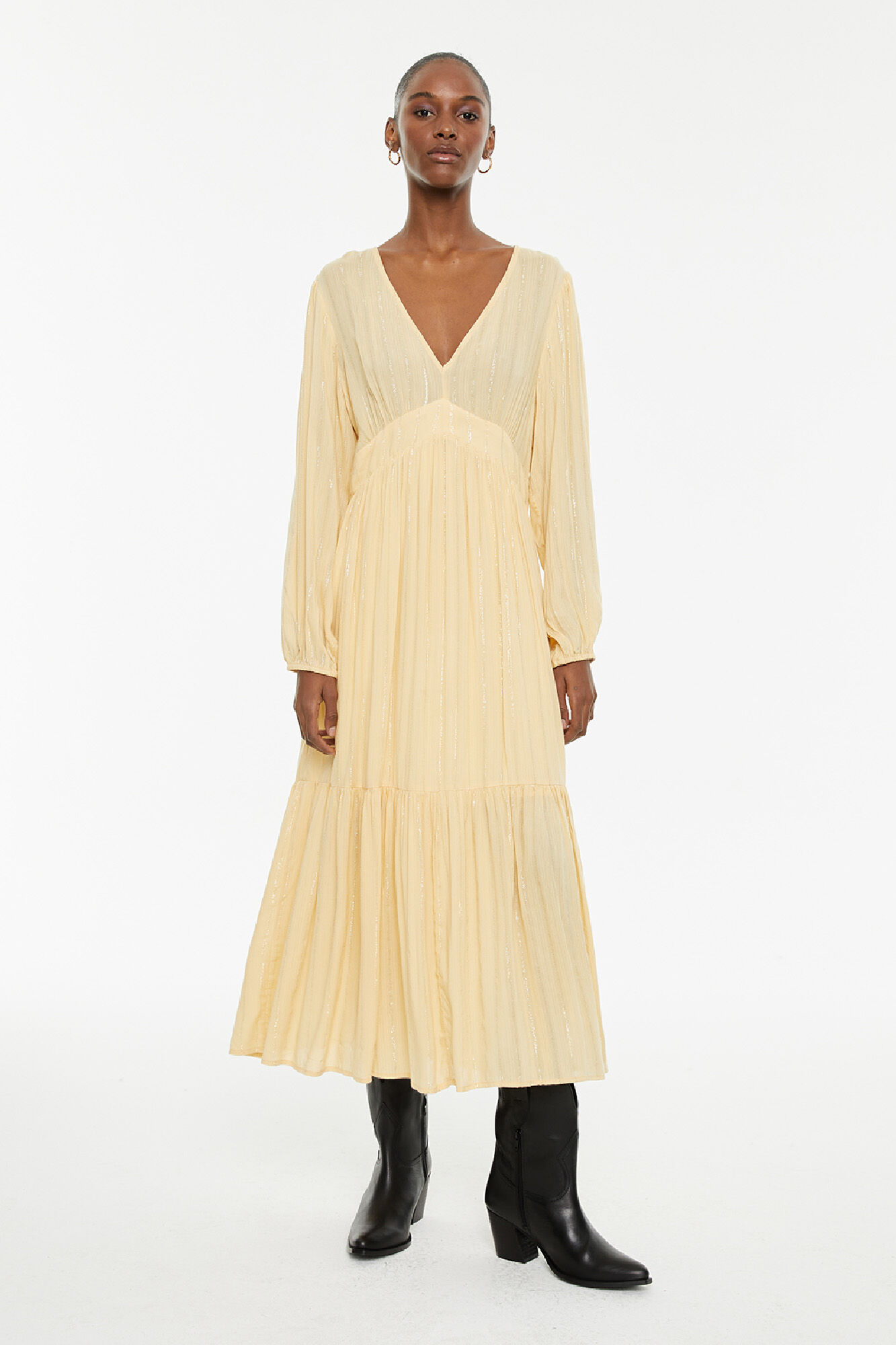 System Action Vestido largo