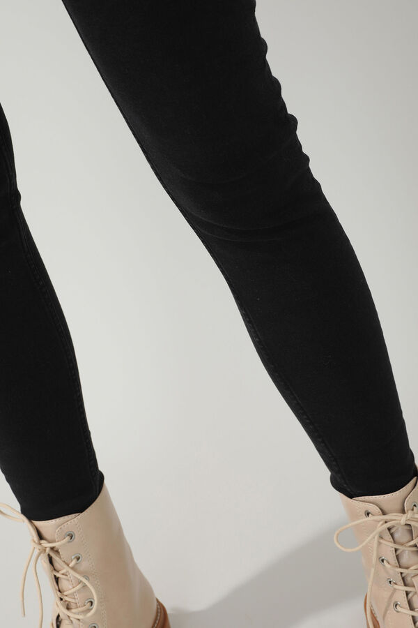 Springfield Skinny jeans preto