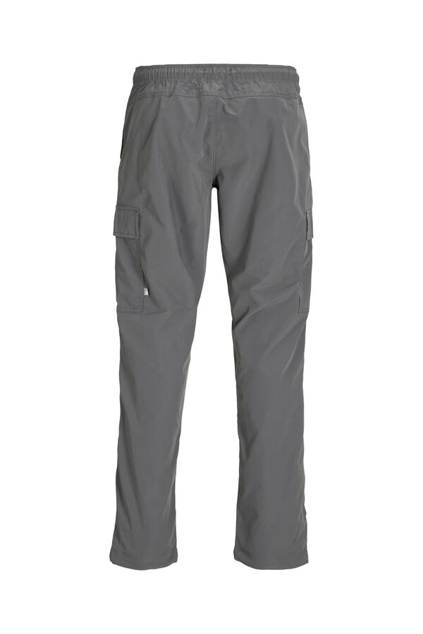 Jack & Jones Cal&ccedil;a cargo com bolsos laterais cinzento