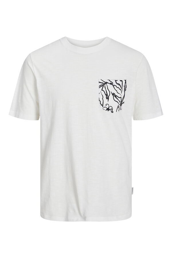 Jack & Jones T-shirt bolso branco