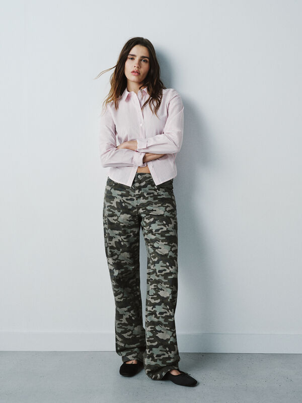 High Spirits Olive Trousers kaki