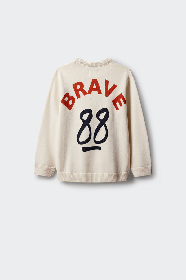Springfield Kids Camisola "brave 88" de crian&ccedil;a branco