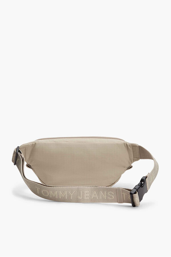 Tommy Jeans Ri&ntilde;onera con logo kaki