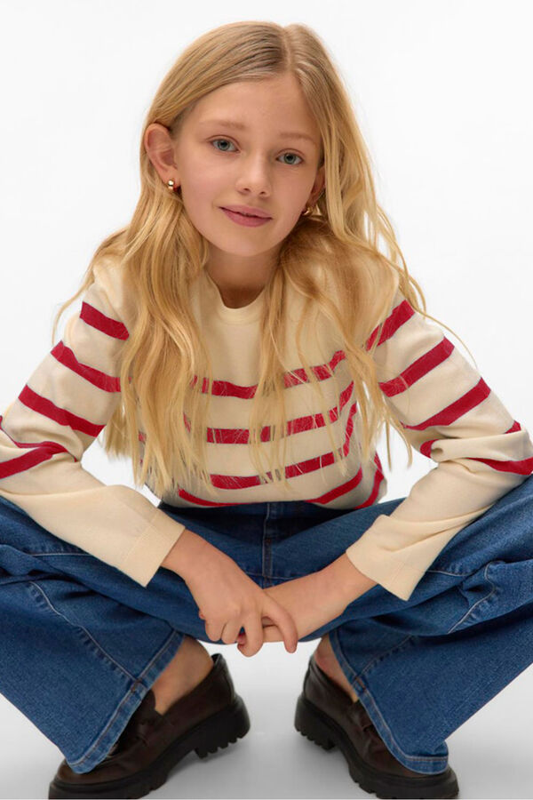 Vero Moda Girl Camisola de manga comprida cinzento
