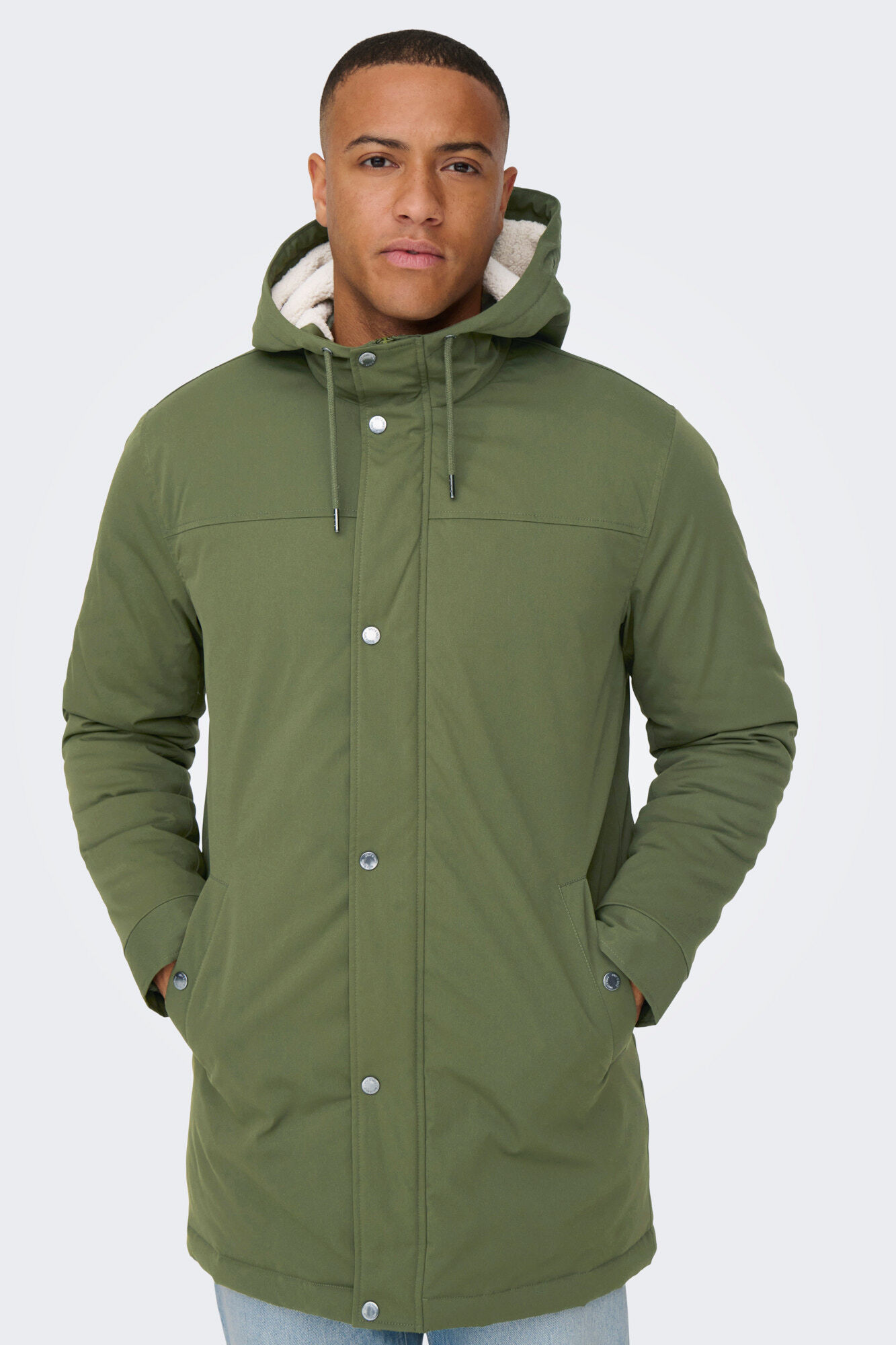 Only & Sons Parka con capucha