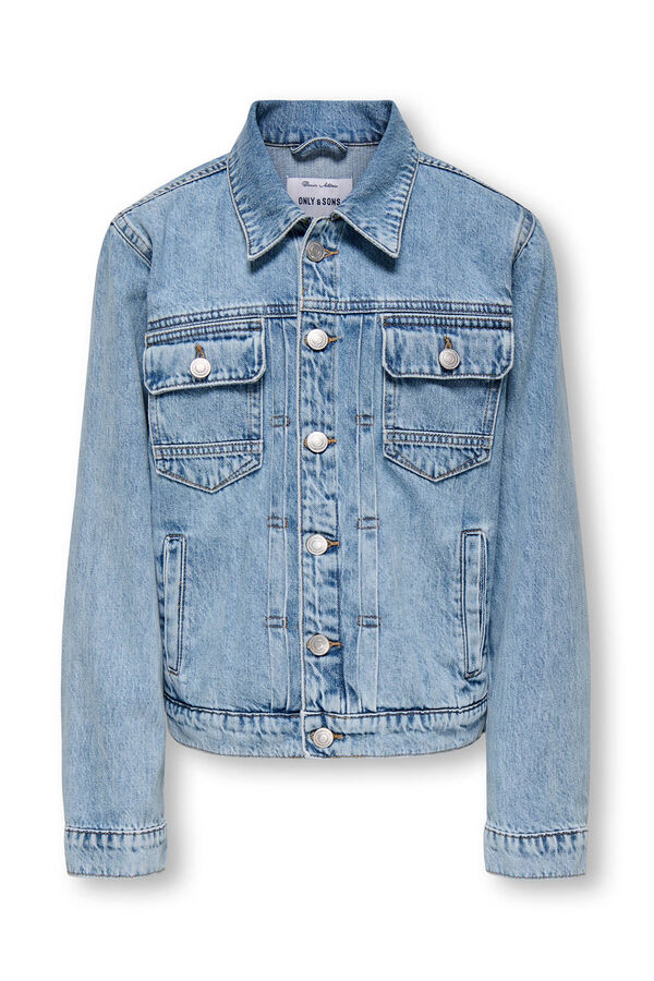 Only & Sons Junior Cazadora vaquera ni&ntilde;o azul