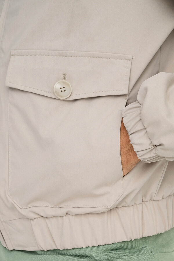 Only & Sons Leichte Herrenjacke mit regular fit. cinzento