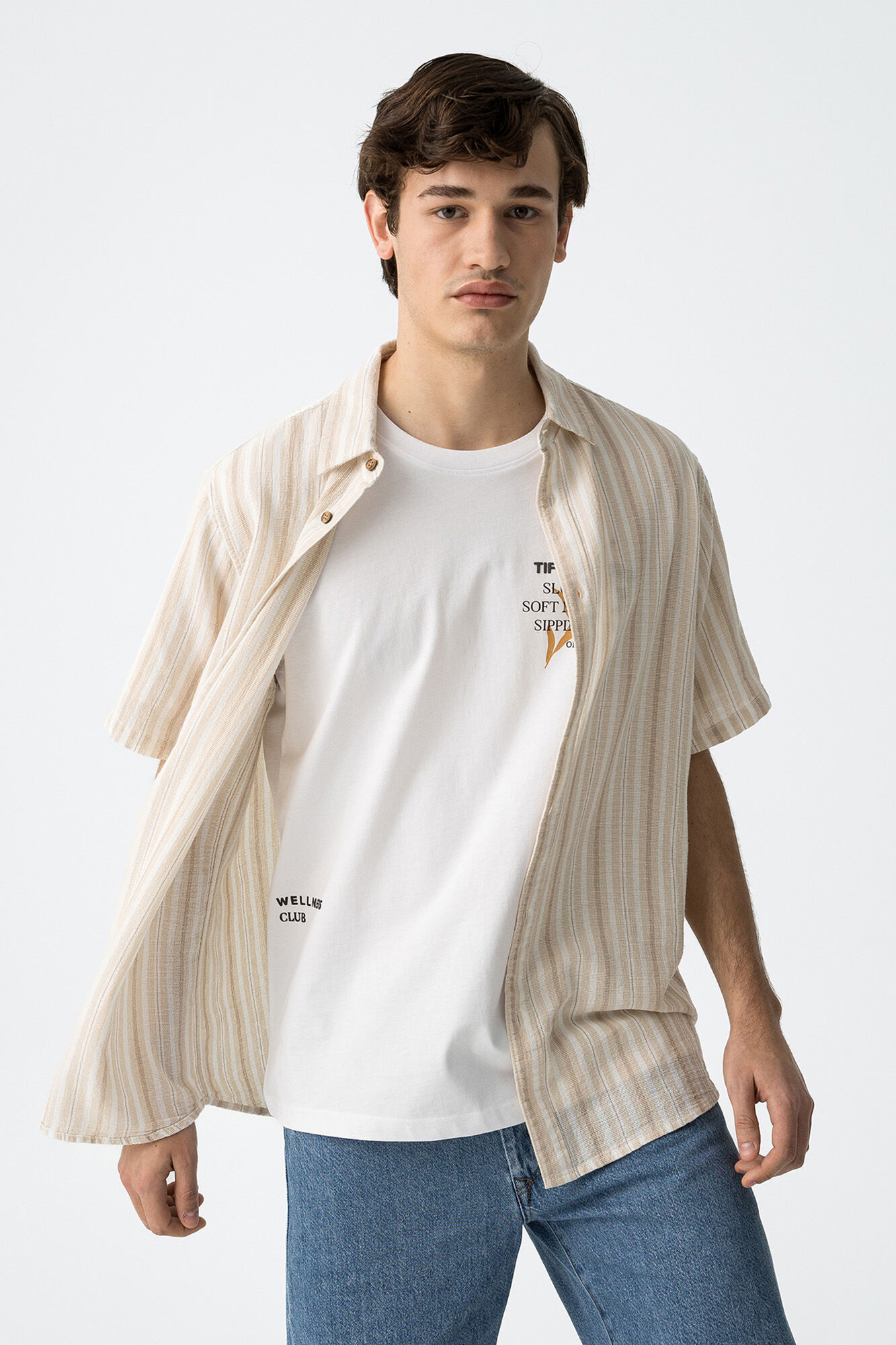 Tiffosi Camisa de rayas