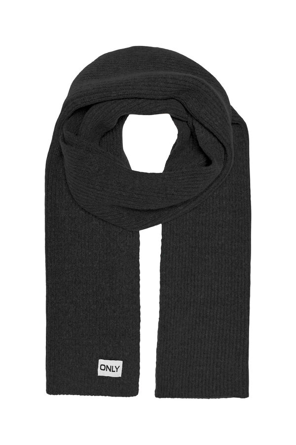 Only Bufanda con logo negro