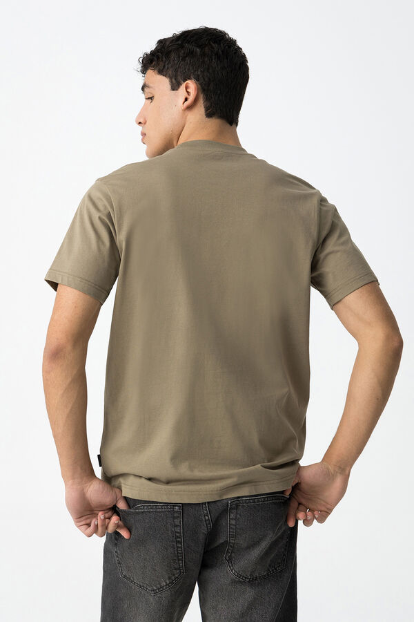 Tiffosi T-shirt estampada verde