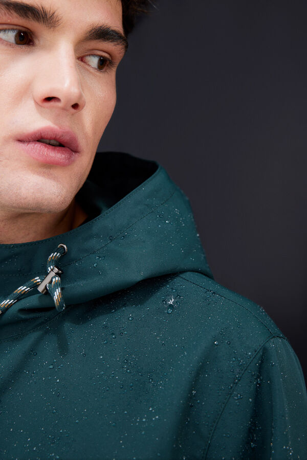 Springfield Parka técnica verde