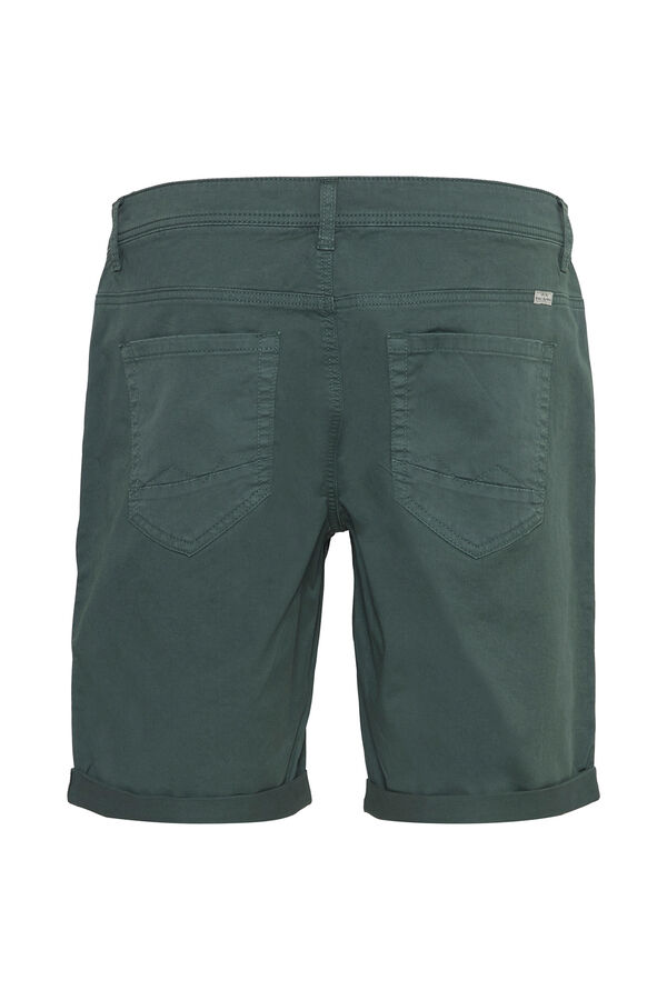 Blend Bermudas de sarja verde