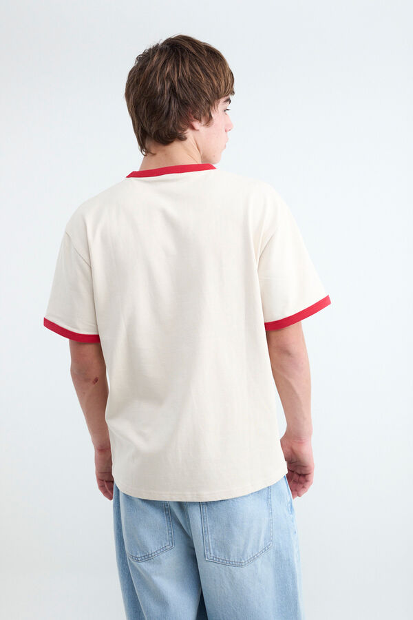 Balmohk T-shirt de manga curta branco