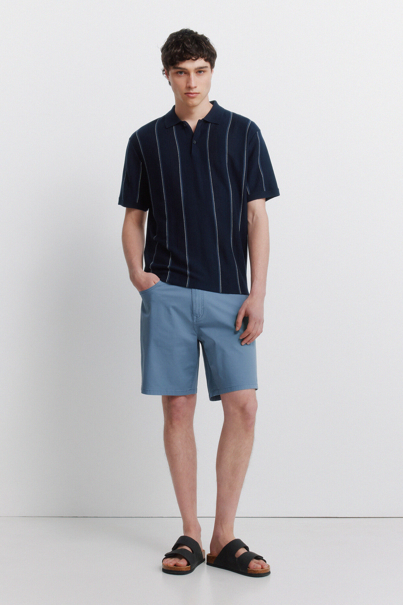 Springfield Bermudas leve 5 bolsos lavagem regular fit